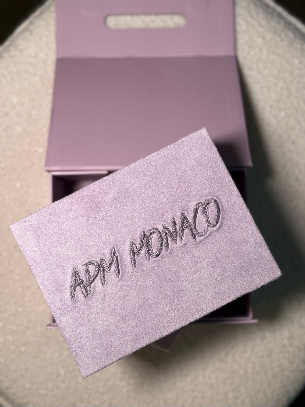 APM Monaco Lavender Jewelry Box
